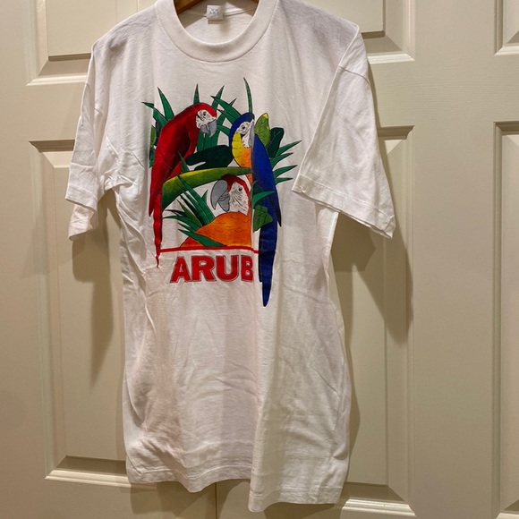 T-shirt Unisex ARUBA 100% Cotton Bright graphic! NWOT- XXL - Picture 2 of 6